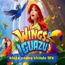 blaze codes shindo life