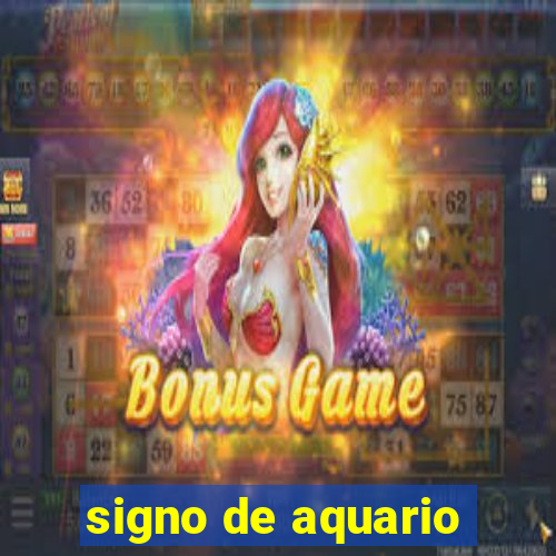 signo de aquario