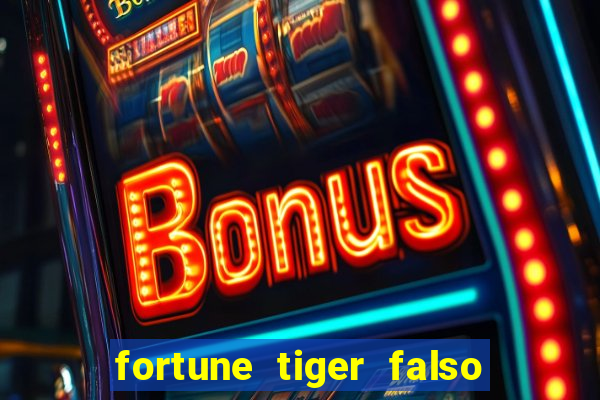 fortune tiger falso para brincar