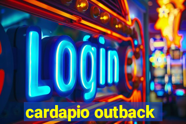 cardapio outback