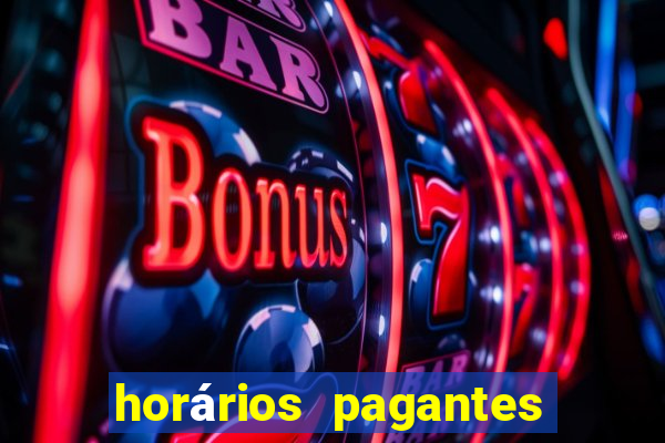 horários pagantes fortune rabbit hoje