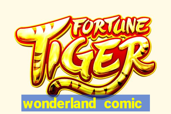 wonderland comic studio alphabet