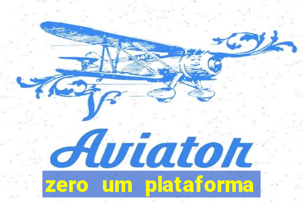 zero um plataforma de jogos