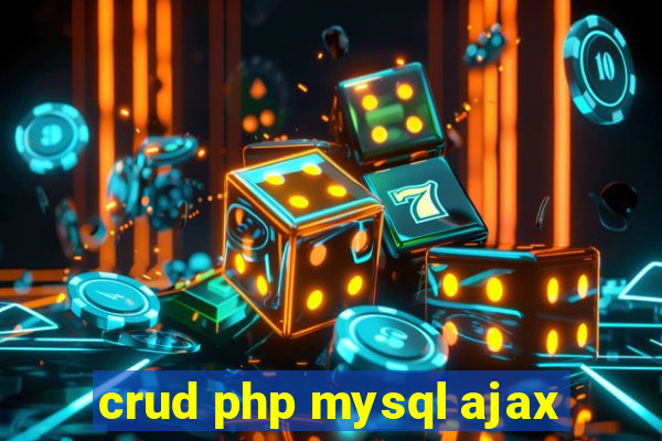 crud php mysql ajax