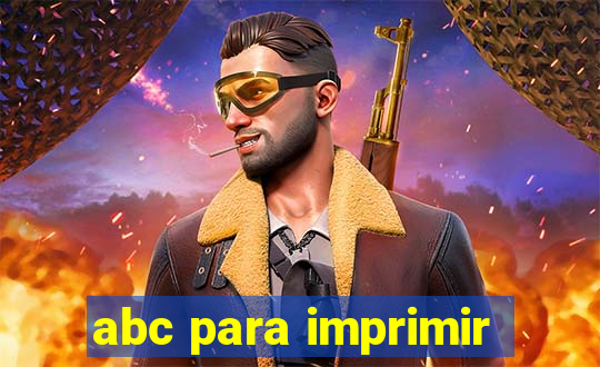 abc para imprimir