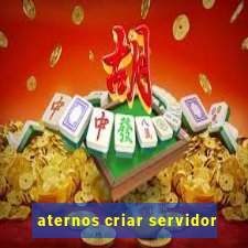 aternos criar servidor