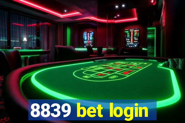 8839 bet login