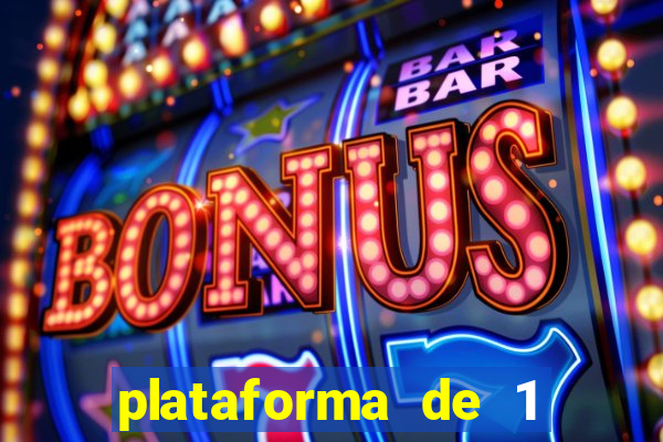 plataforma de 1 real fortune tiger