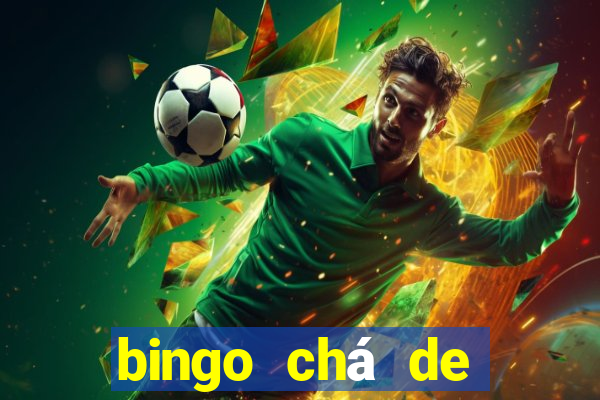 bingo chá de bebê excel