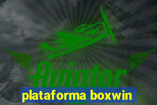 plataforma boxwin