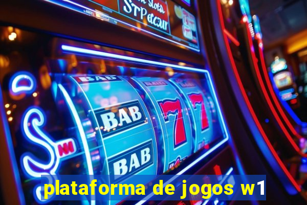 plataforma de jogos w1